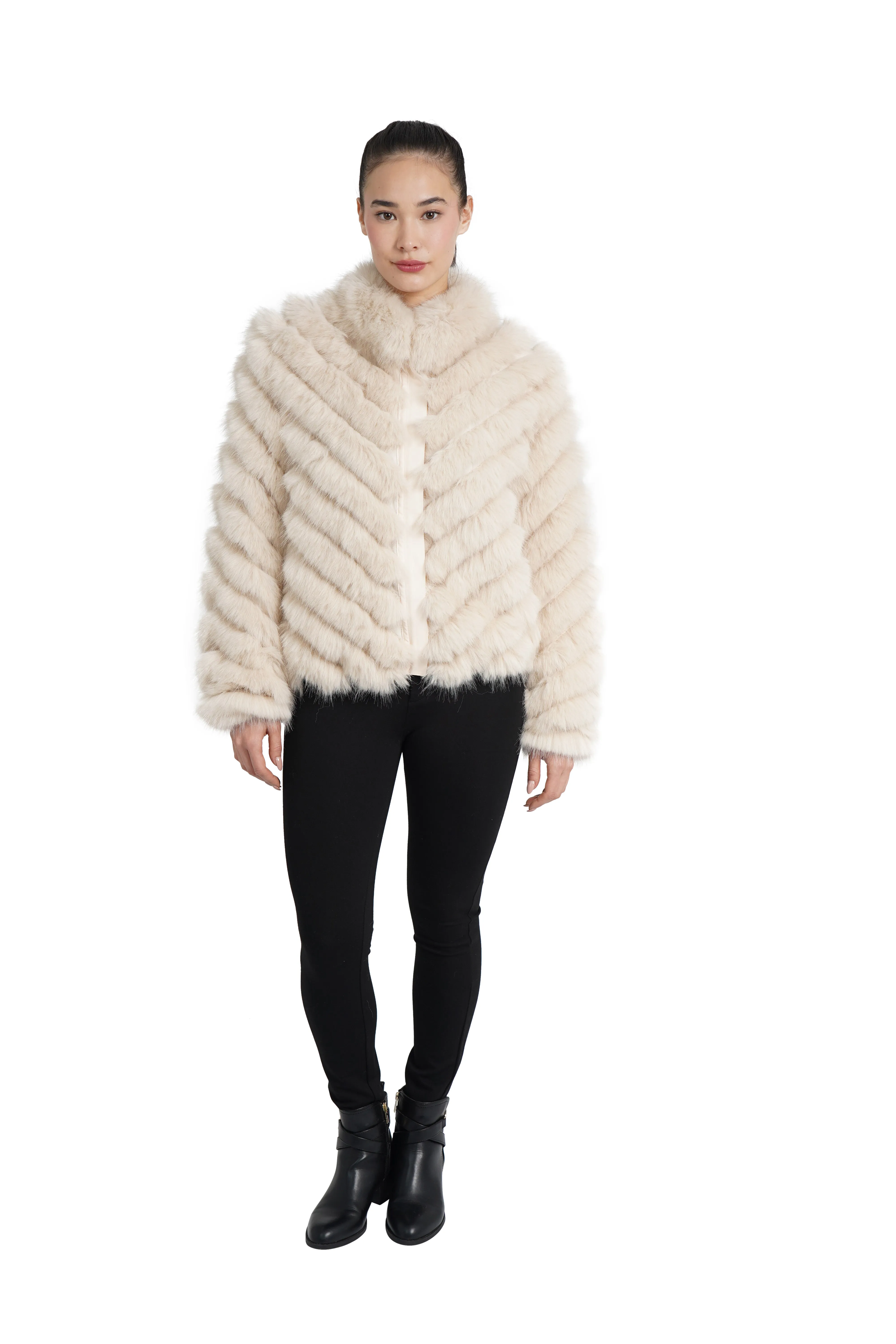 Julissa Faux Fur Reversible Jacket