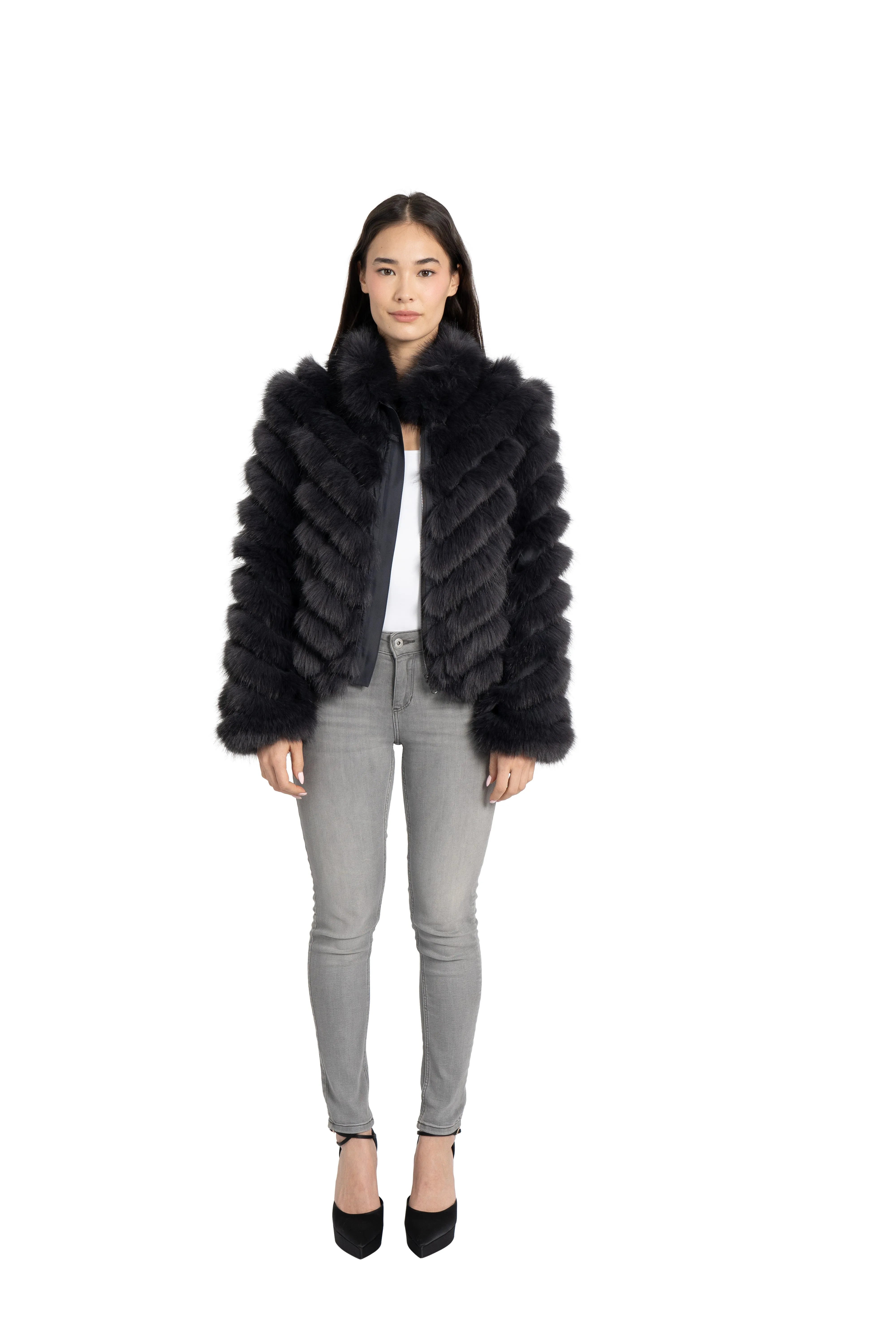 Julissa Faux Fur Reversible Jacket