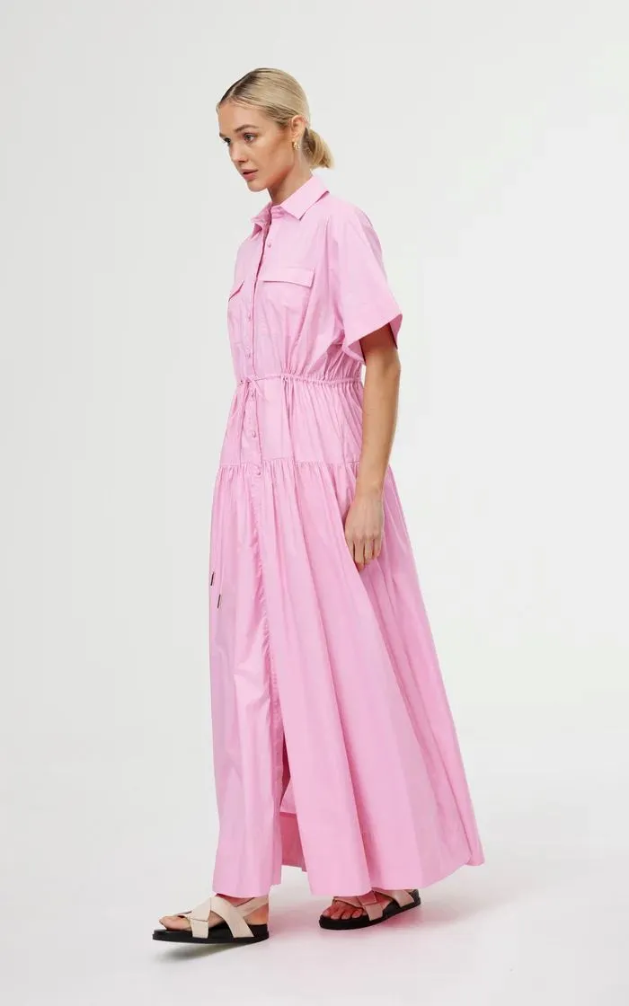 Kinney Maeve Maxi Dress - Flamingo