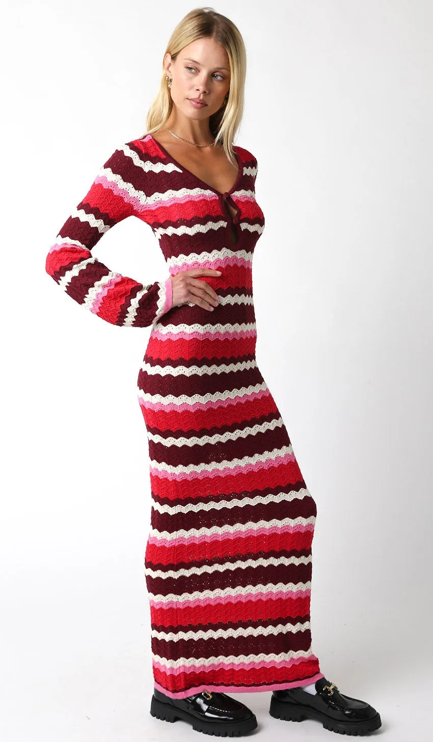 Kristin Sweater Maxi Dress