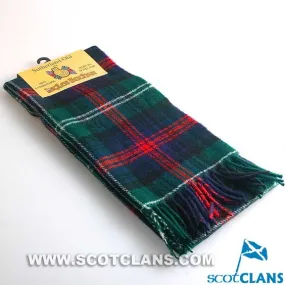 Lambswool Scarf in Sutherland Modern Tartan