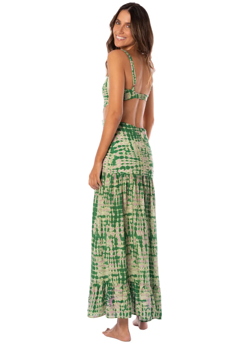 Maaji Boho Camo Bellarose Long Dress