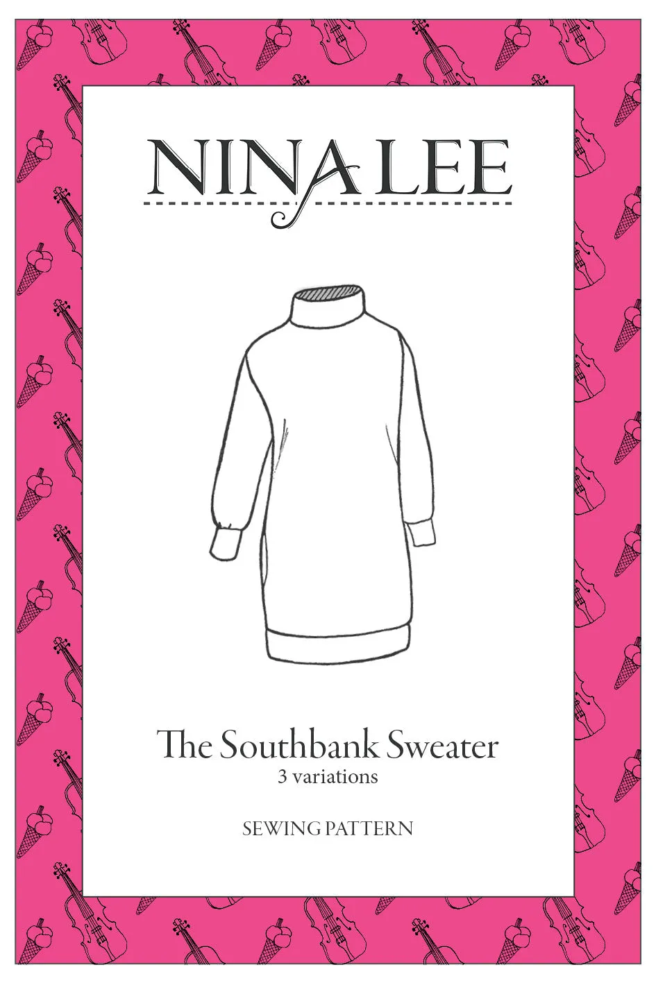 NINA LEE The Southbank Sweater Sewing Pattern