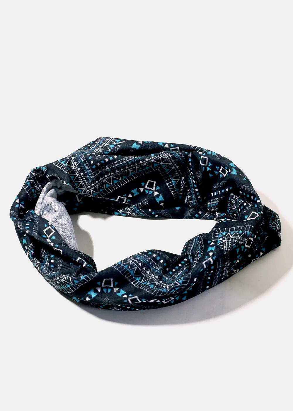 Patterned Multi-Use Face Covering Scarf