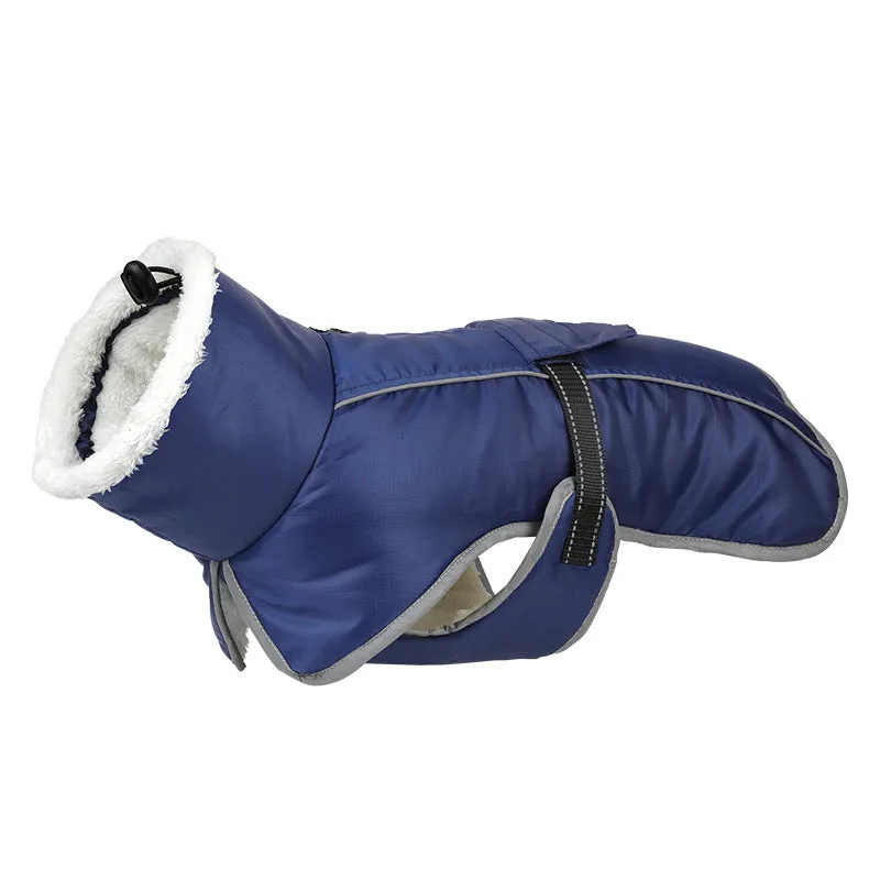 Pet Cotton-padded Coat Winter Large Dog Golden Retriever