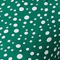 Polka Dot Drawstring Maxi Dress