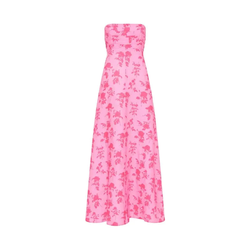 Primrose Dress | Pink Floral Press