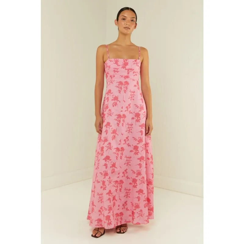 Primrose Dress | Pink Floral Press