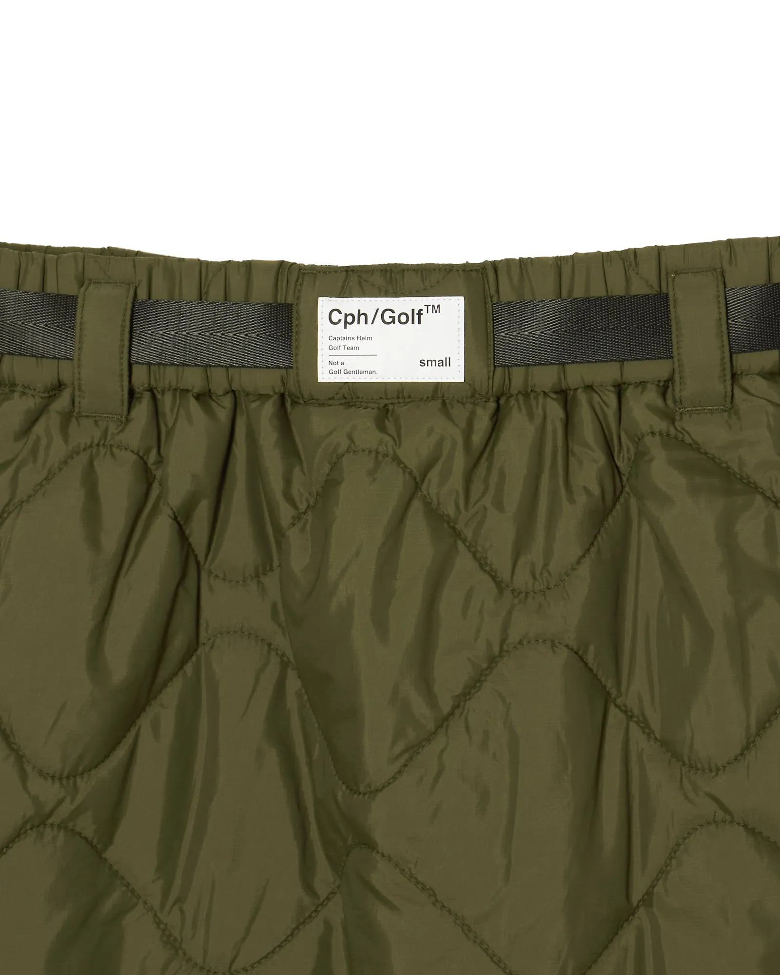 #QUILTING ADJUSTABLE SKIRT KHAKI