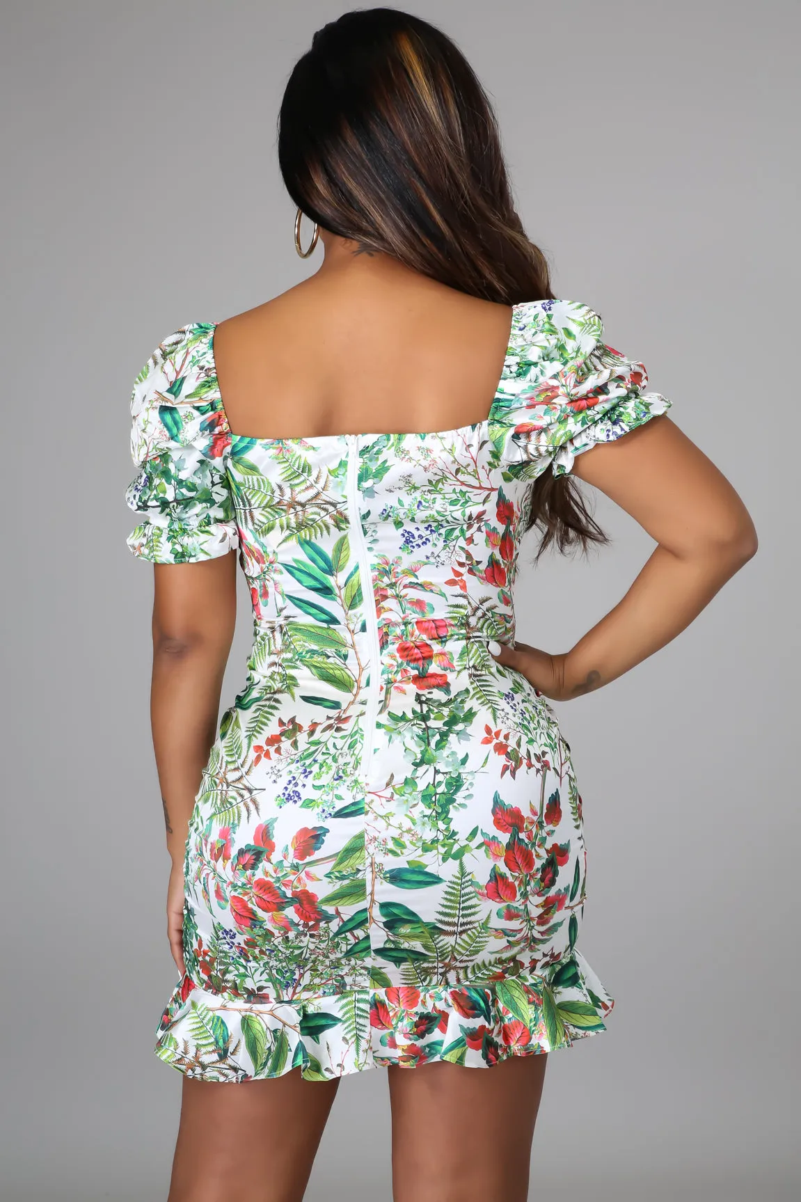 Safari Dreams Ruched Dress