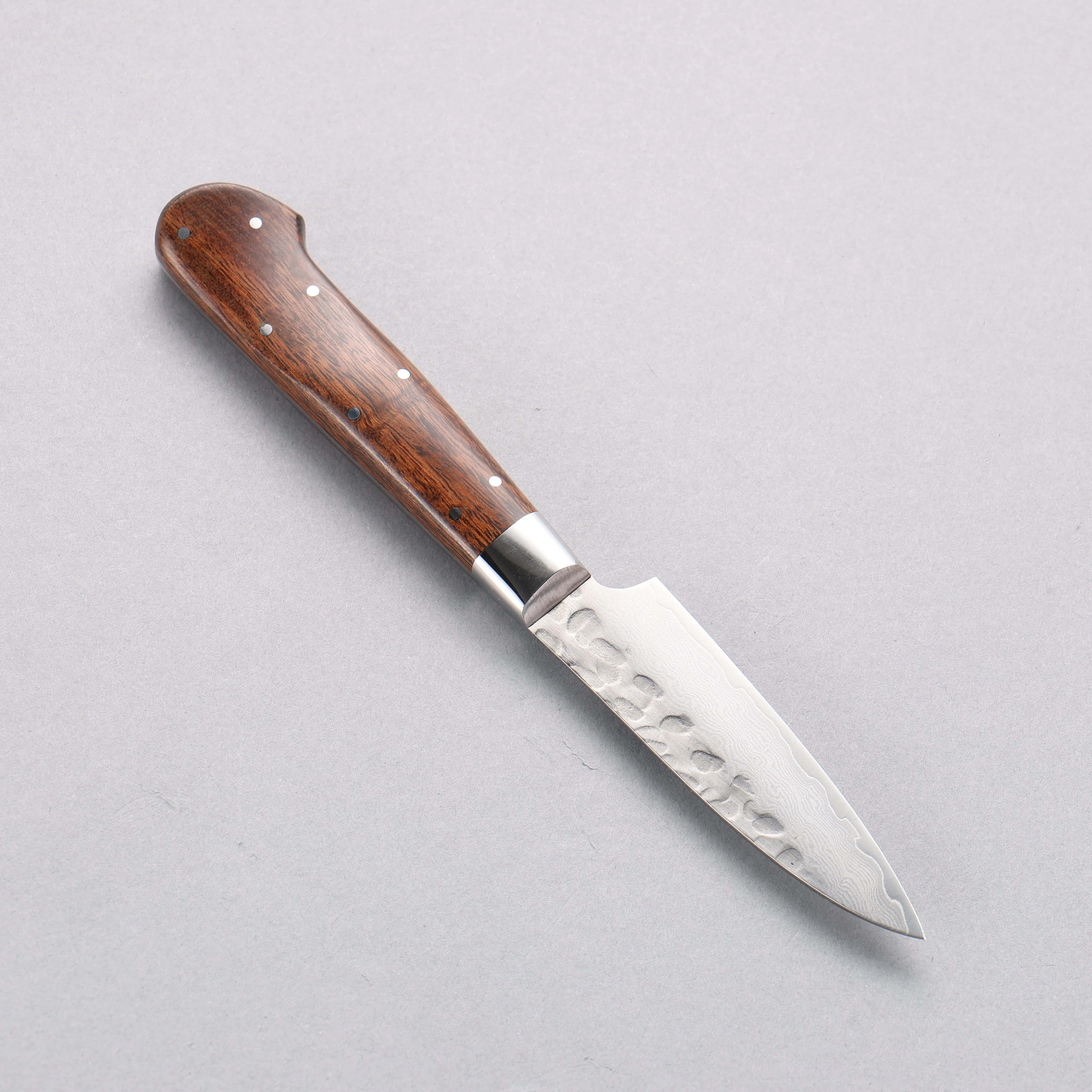 Sakai Takayuki VG10 33 Layer Damascus Petty-Utility  80mm Desert Ironwood(Sugihara model) Handle