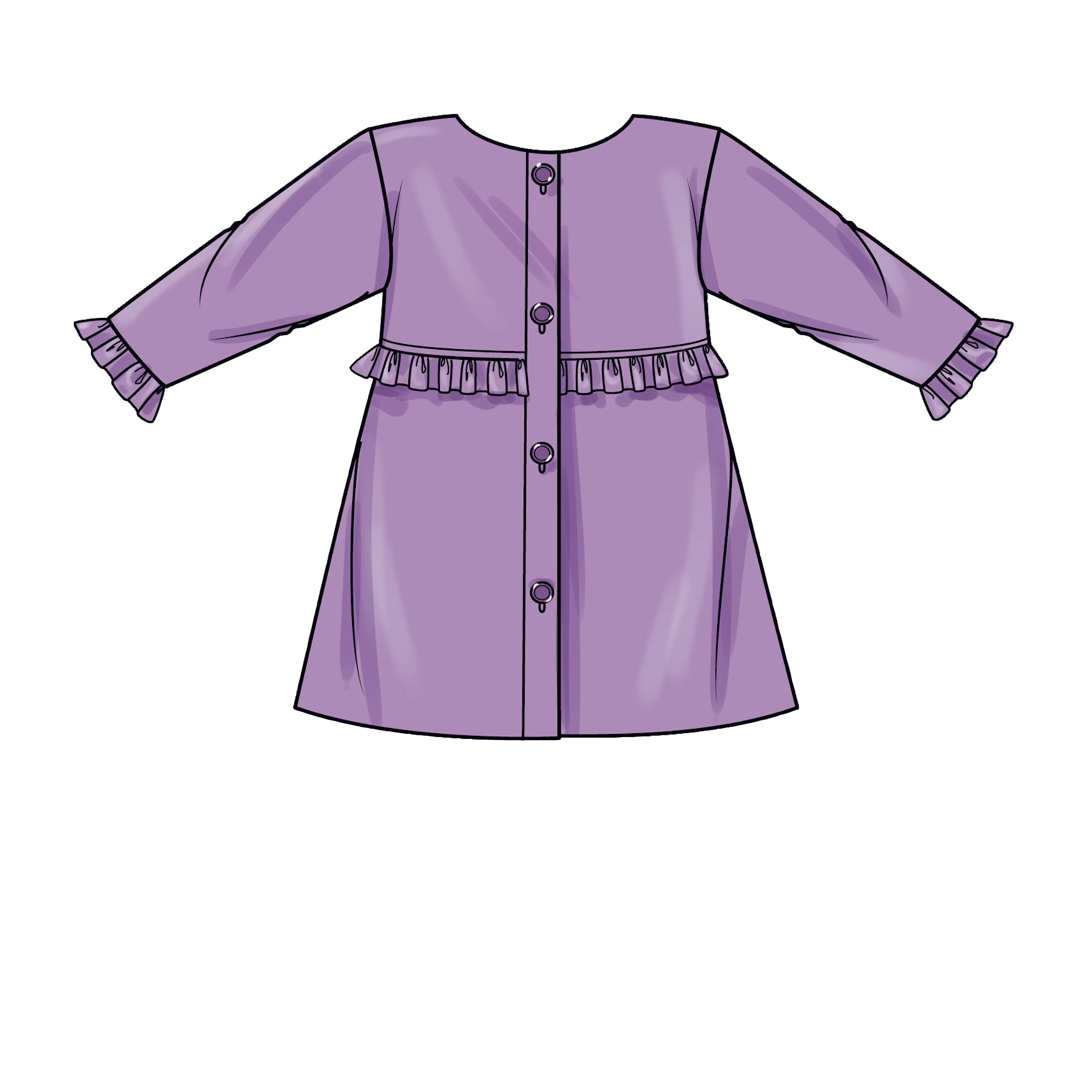 Simplicity Pattern S9461 Children's Coat