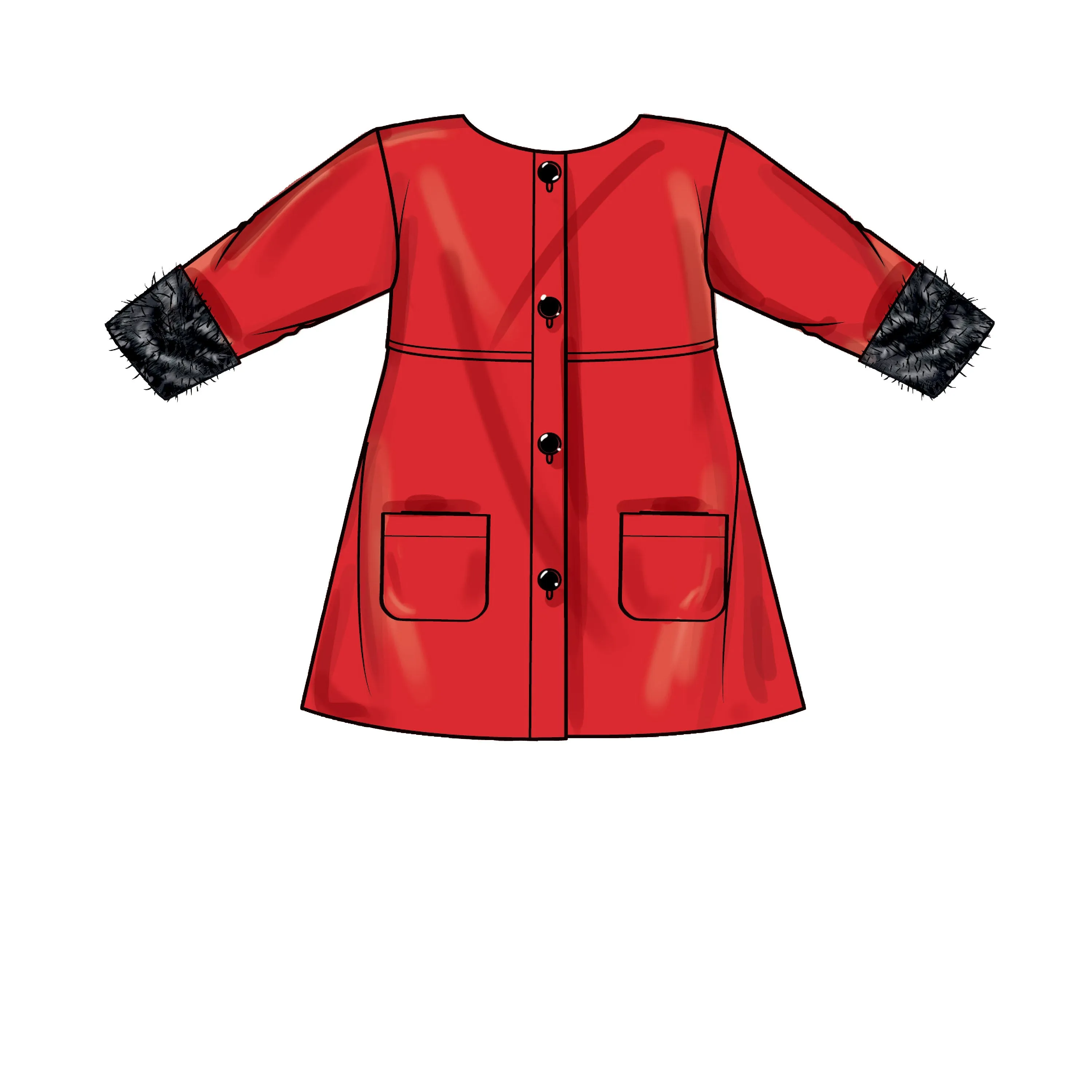 Simplicity Pattern S9461 Children's Coat