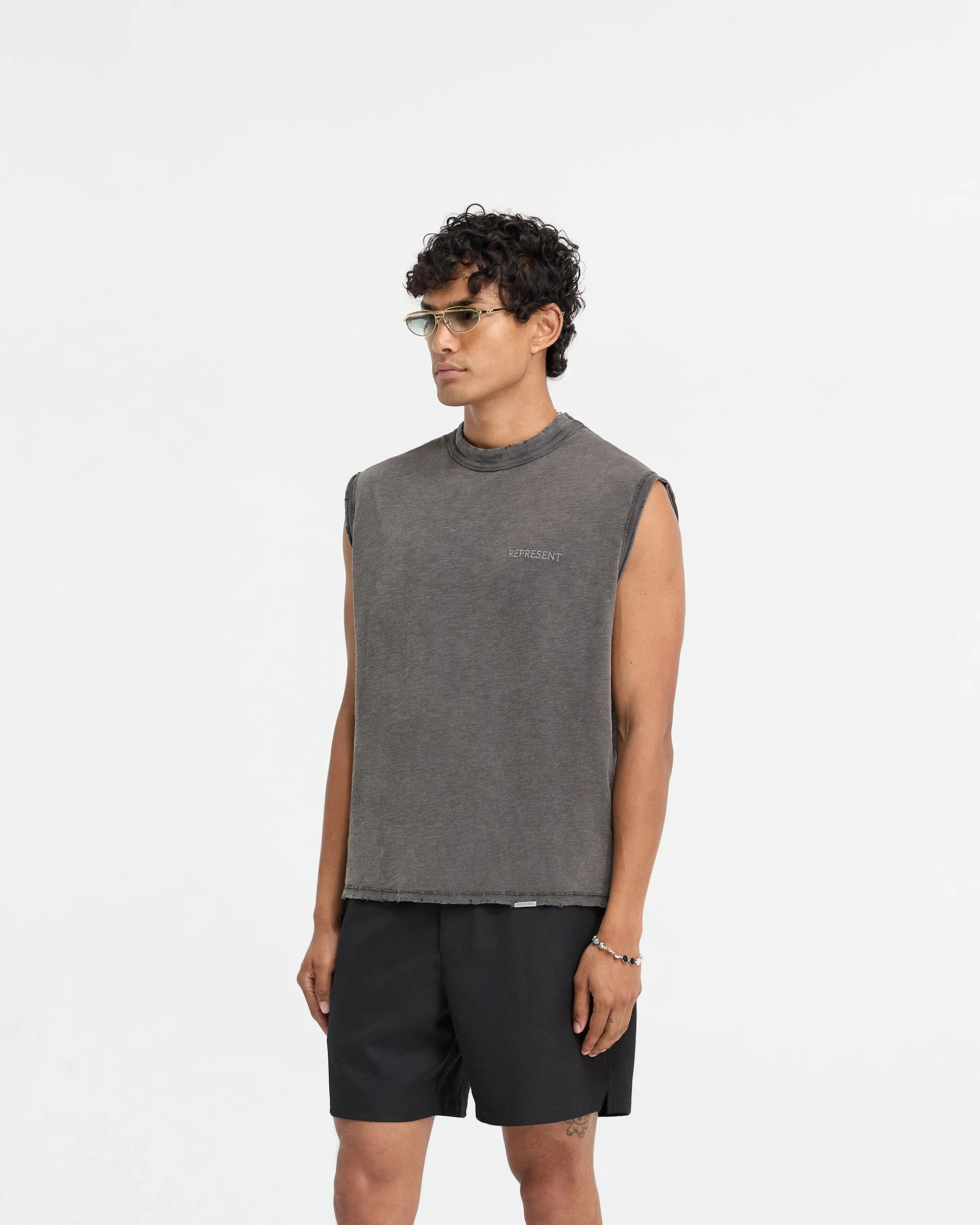 Slub Tank - Vintage Grey