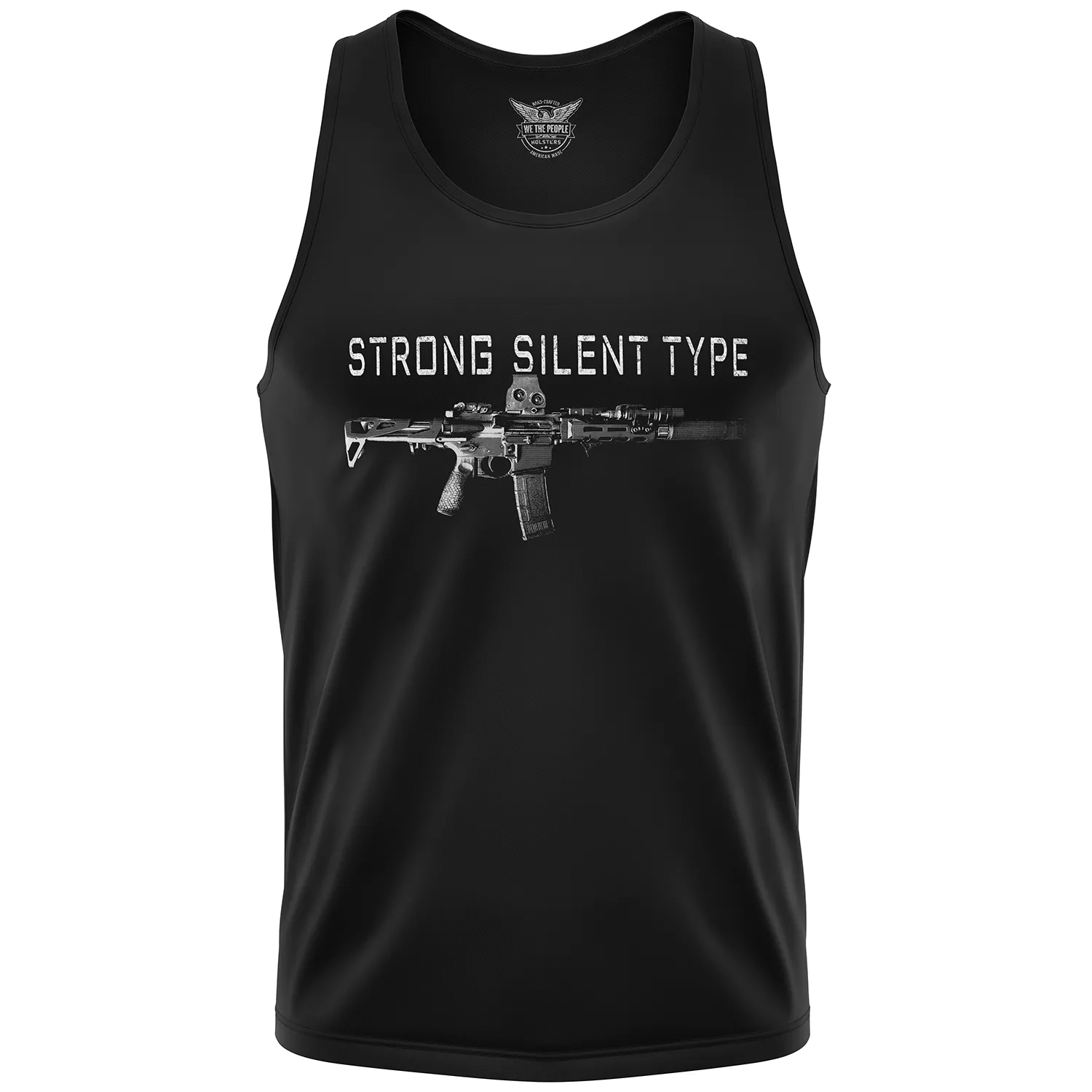 Strong Silent Type Men's Tank Top