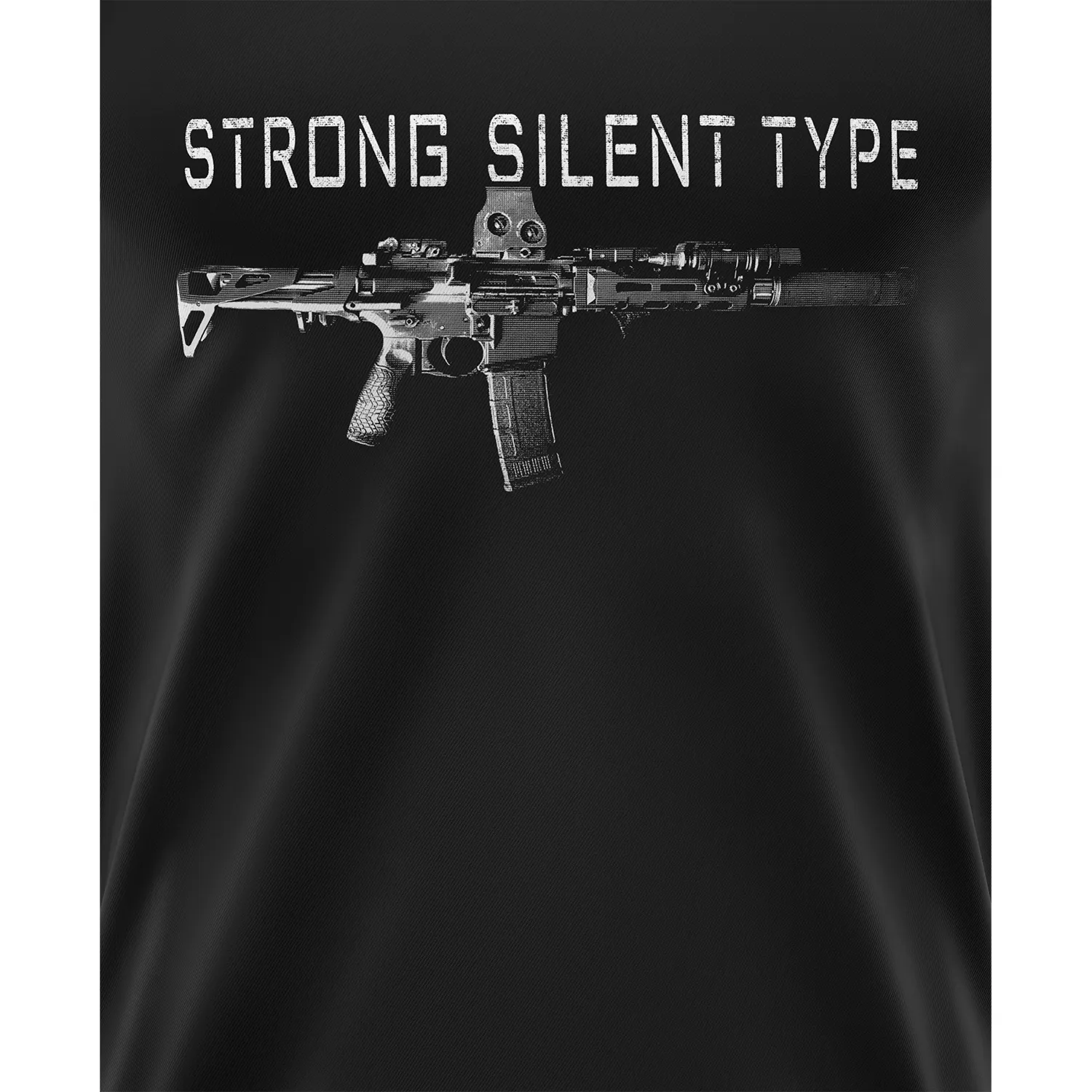 Strong Silent Type Men's Tank Top