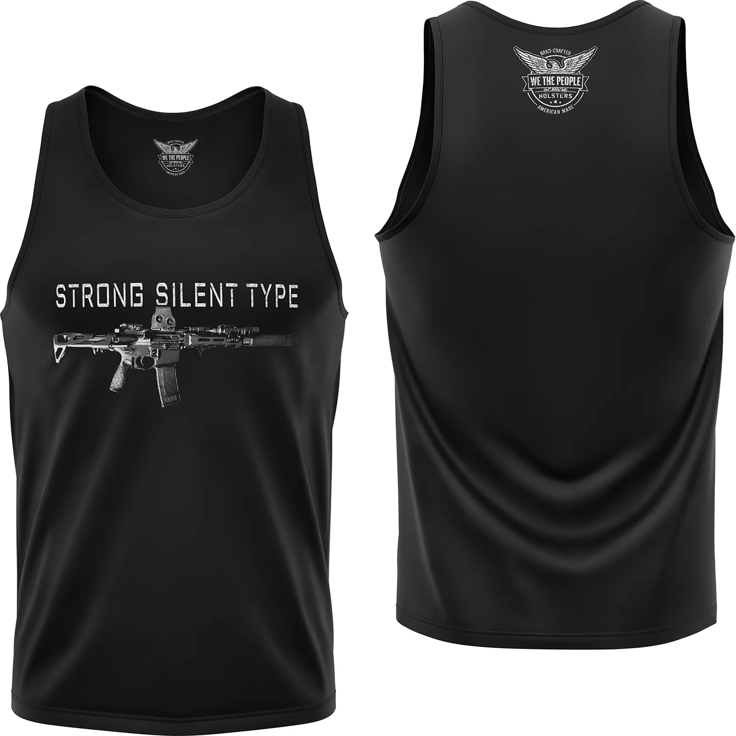 Strong Silent Type Men's Tank Top