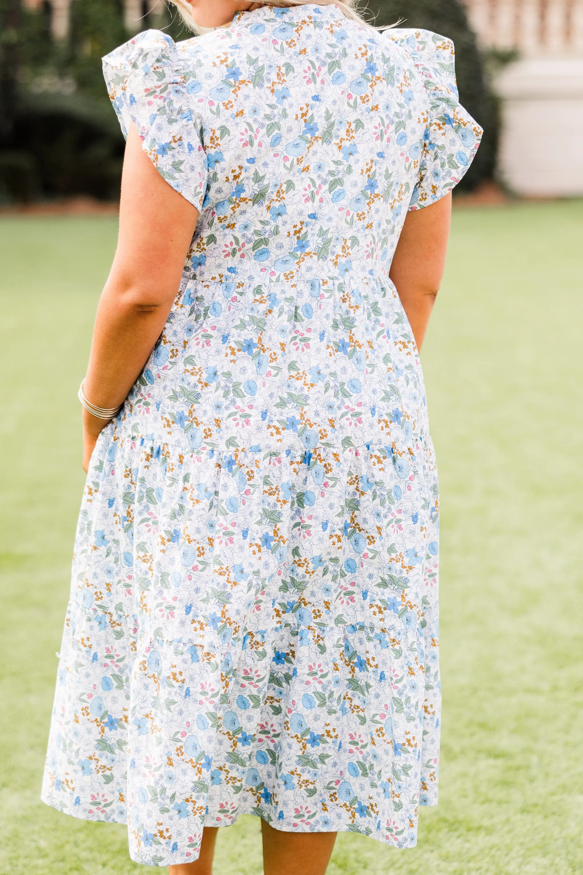 Sweet Nature Dress, Blue