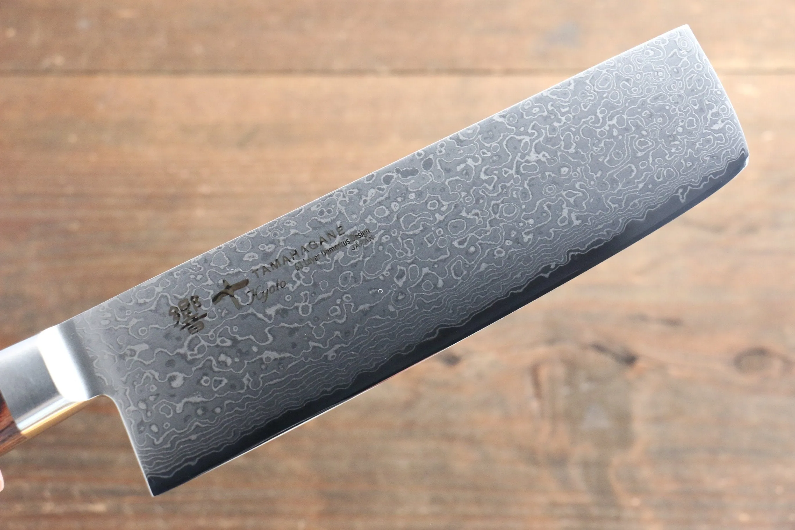 Tamahagane Kyoto 63 Layer Damascus Nakiri 160mm KP-1116