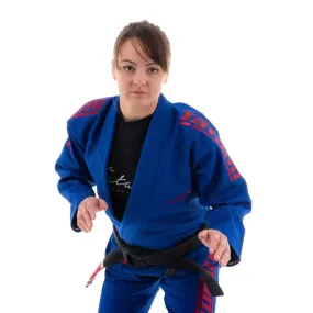 Tatami Estilo 6.0 Women's BJJ Gi - Blue & Burgundy