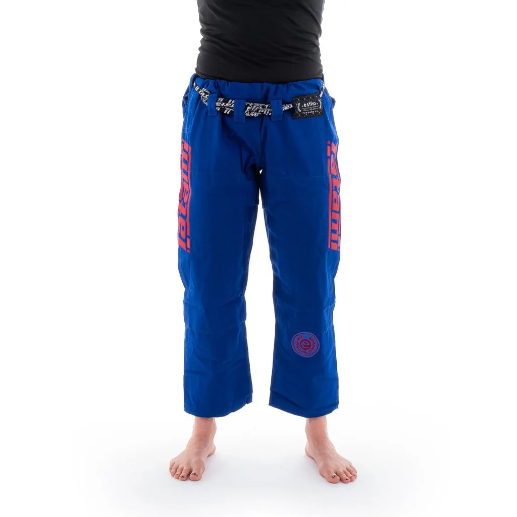 Tatami Estilo 6.0 Women's BJJ Gi - Blue & Burgundy