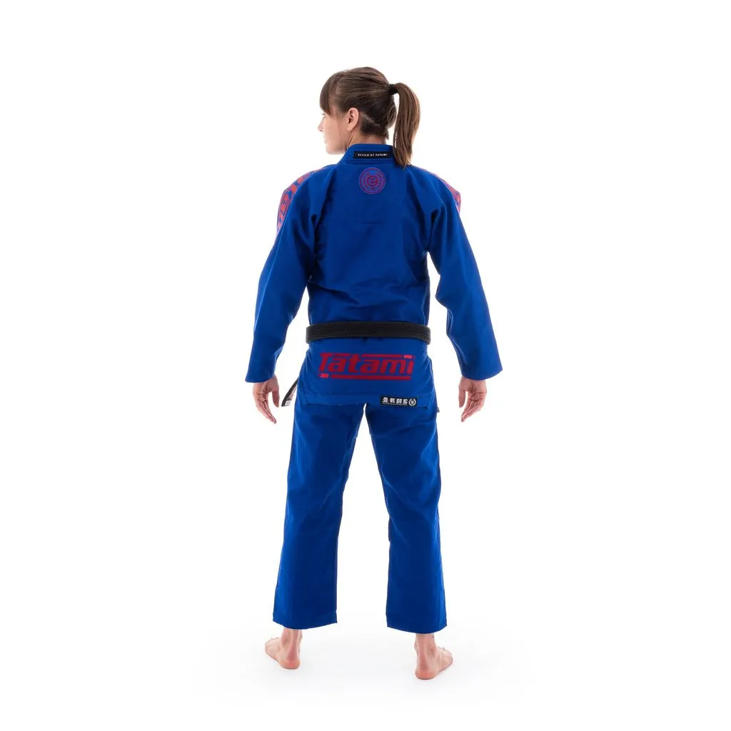 Tatami Estilo 6.0 Women's BJJ Gi - Blue & Burgundy