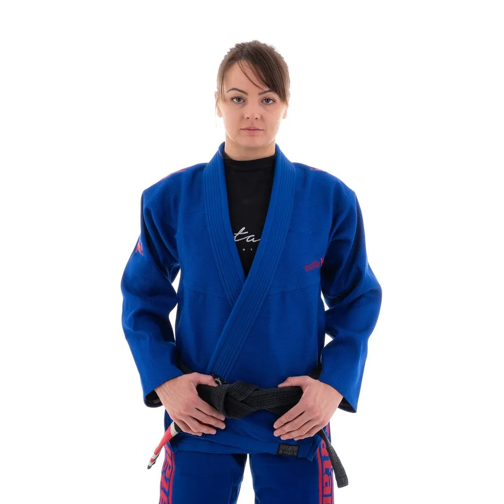 Tatami Estilo 6.0 Women's BJJ Gi - Blue & Burgundy