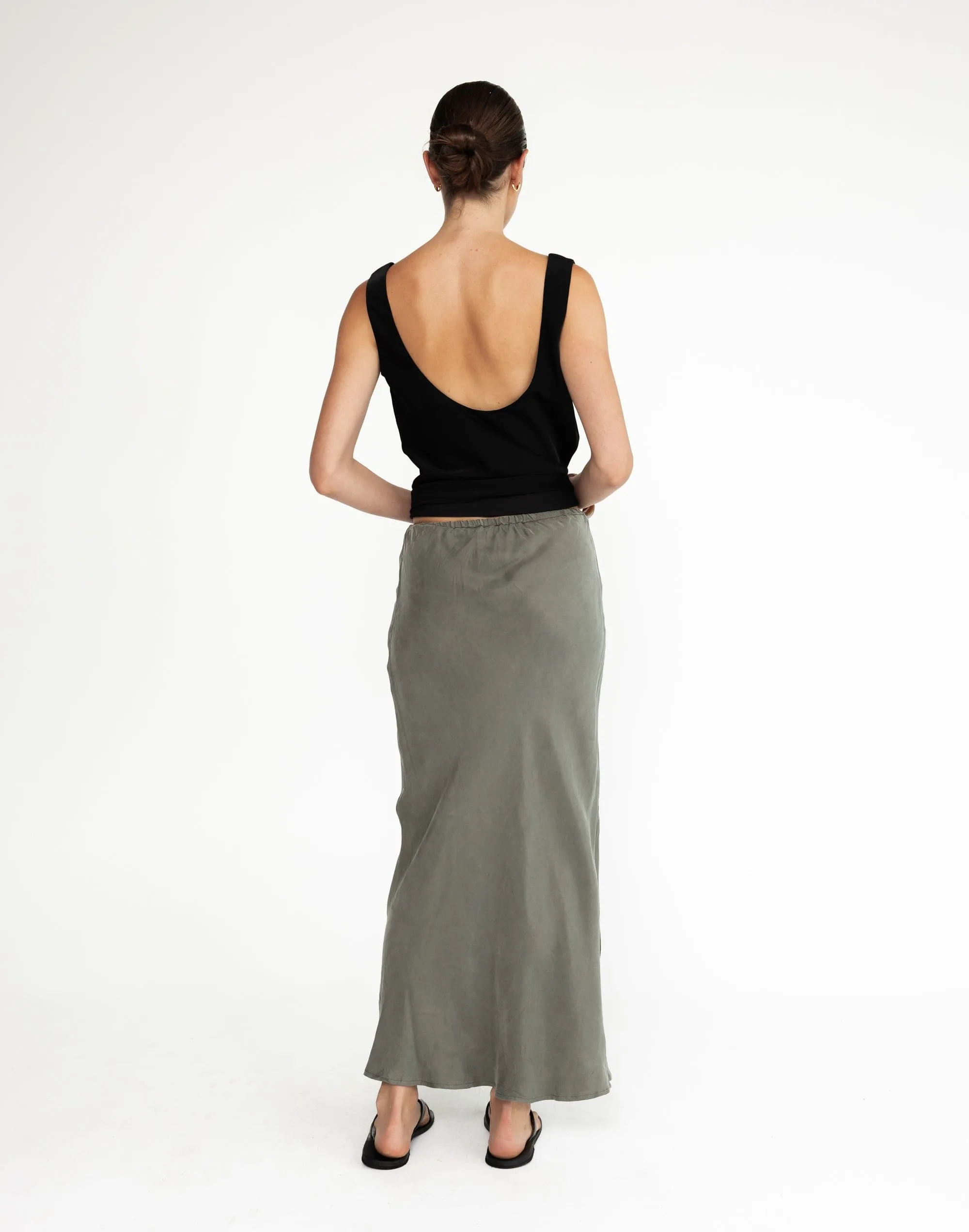 Tate Skirt (Moss)