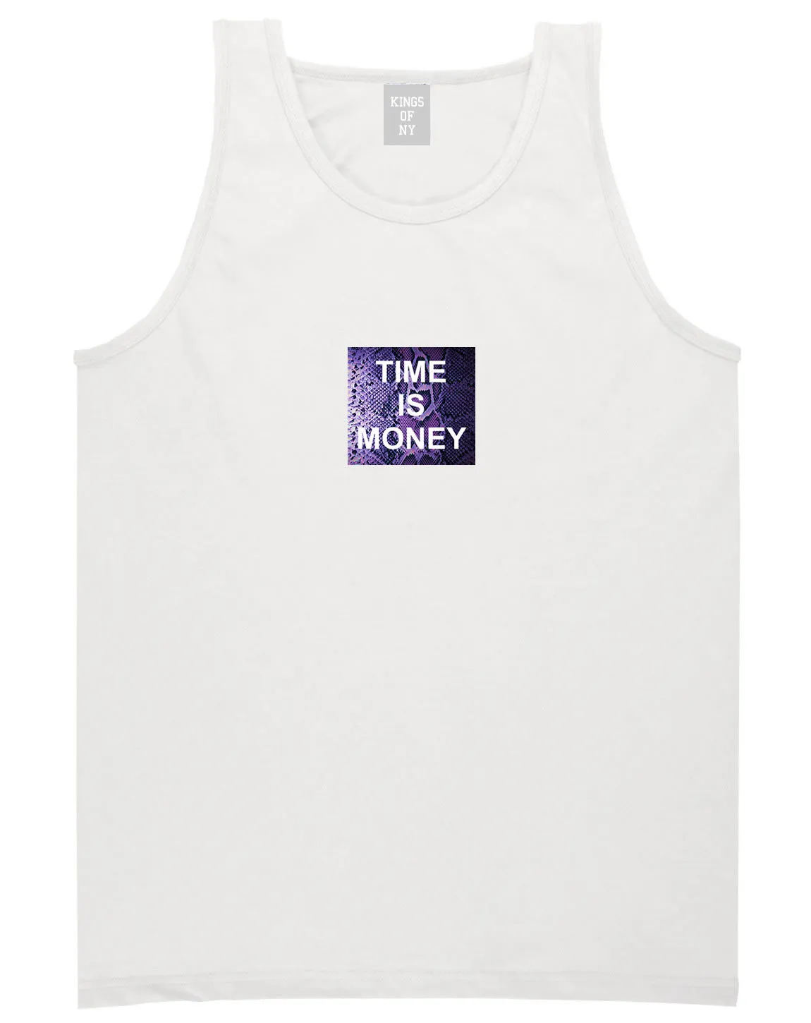 Time Is Money Snakesin Print Tank Top