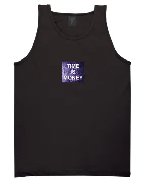 Time Is Money Snakesin Print Tank Top