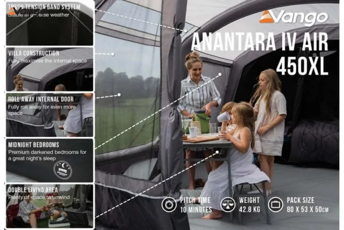 Vango Anantara IV Air 450XL