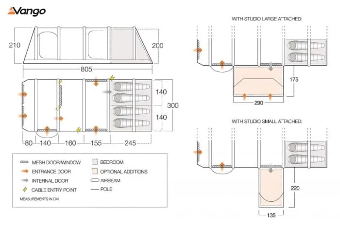 Vango Anantara IV Air 450XL