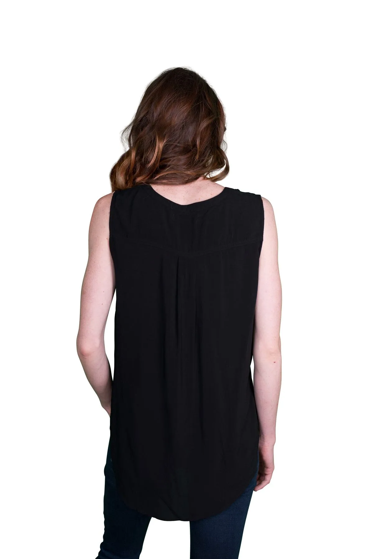 Velvet by Graham & Spencer Jael Rayon Challis Tank Blouse