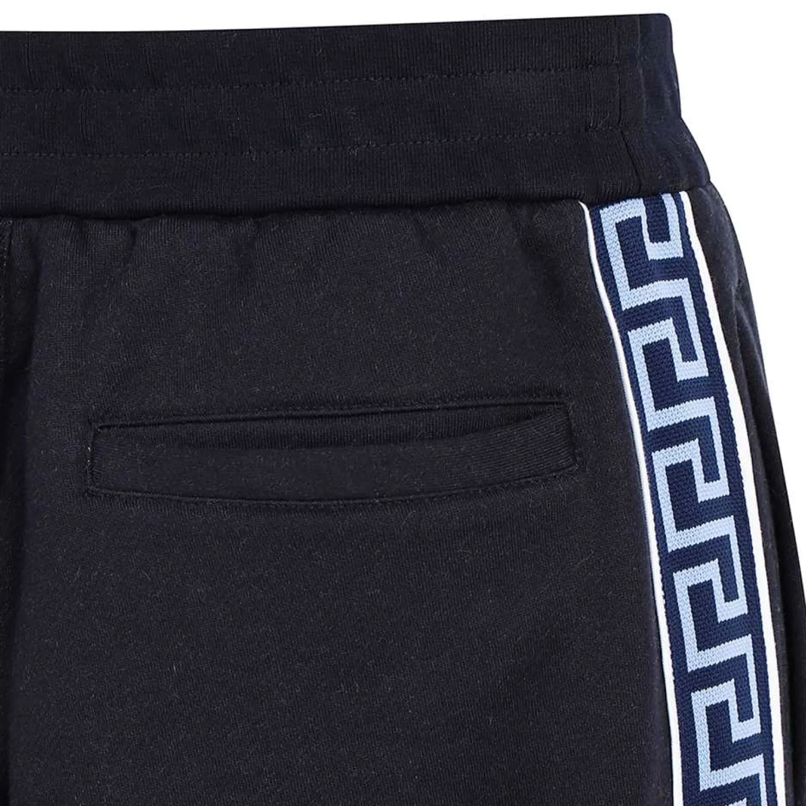 Versace Cashmere Logo Trim Sweatpants