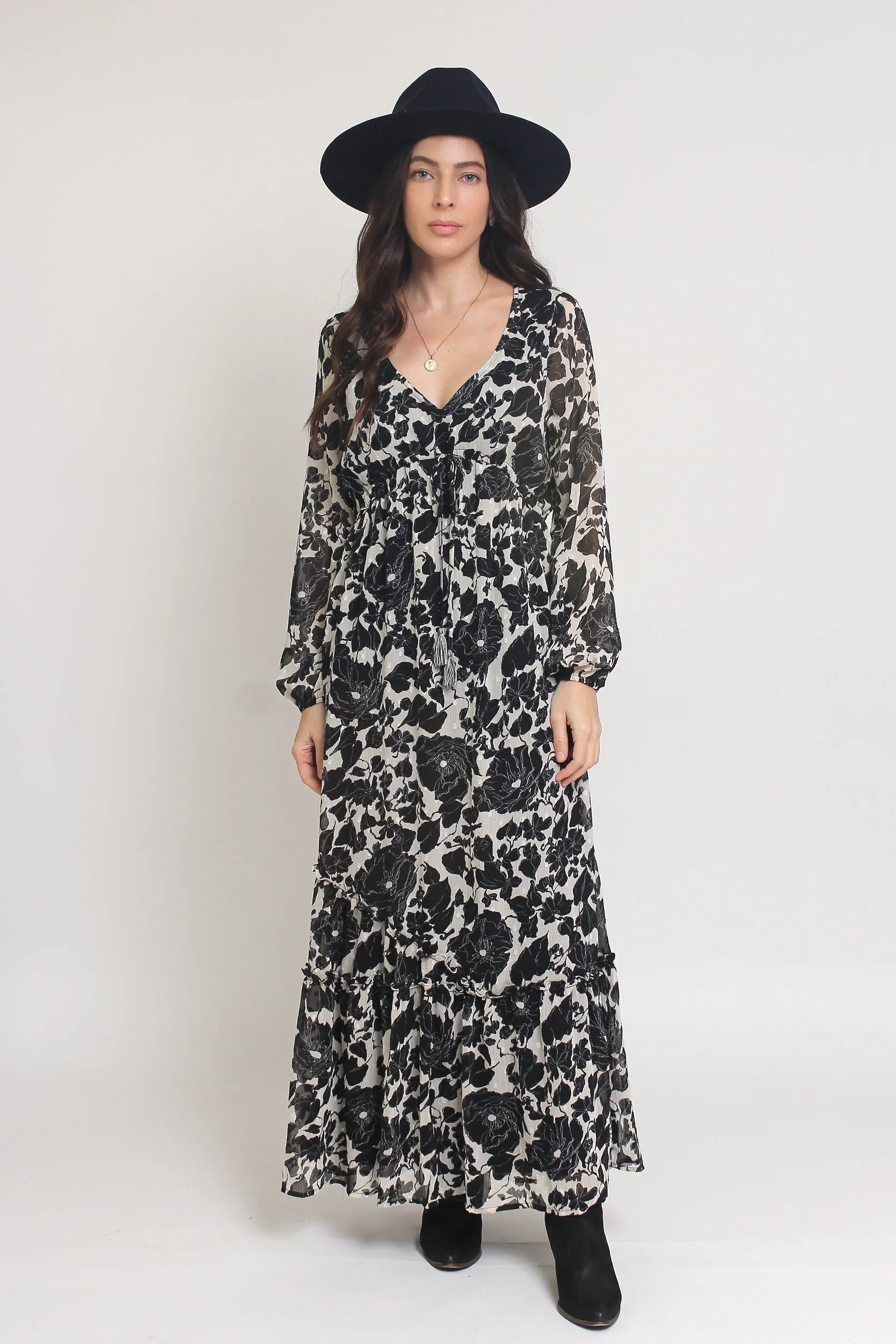 Versailles Morning Maxi Dress