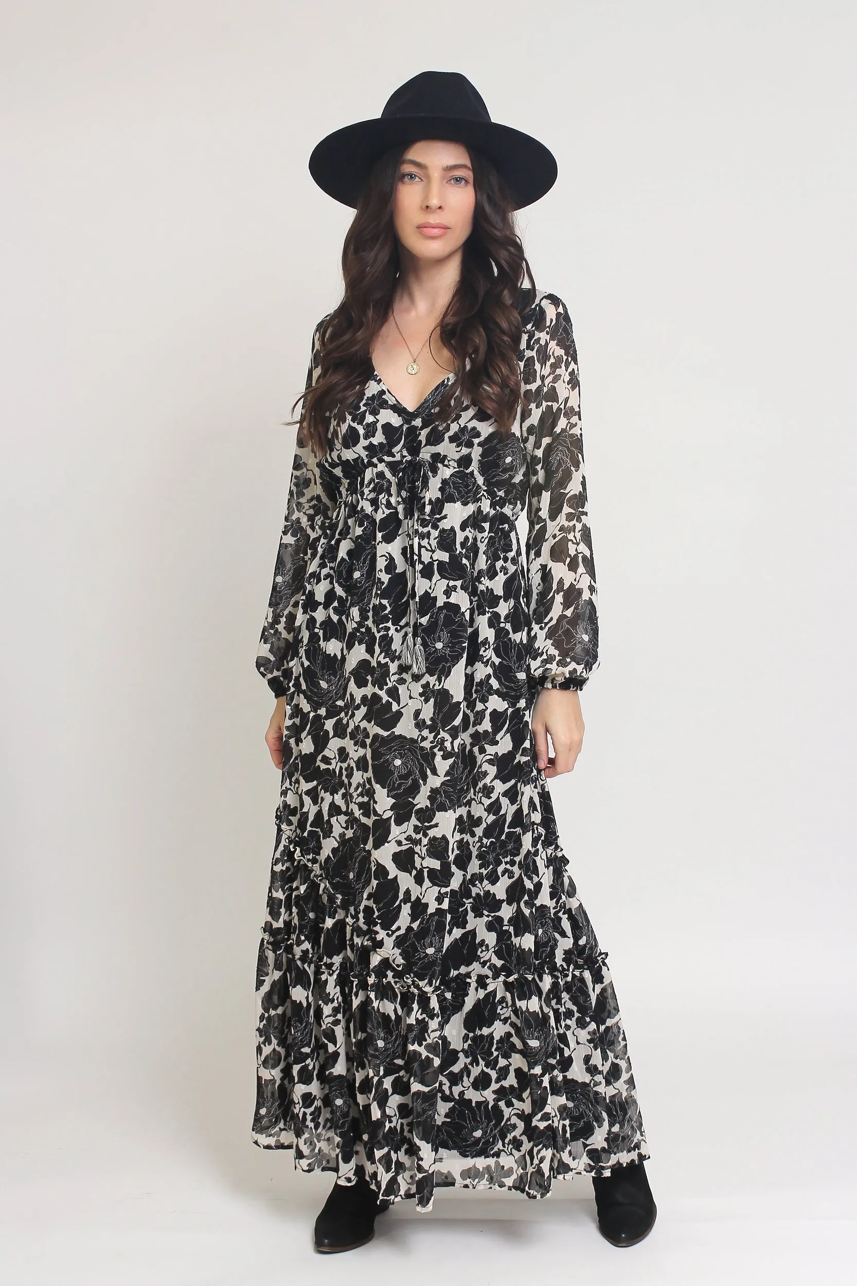 Versailles Morning Maxi Dress