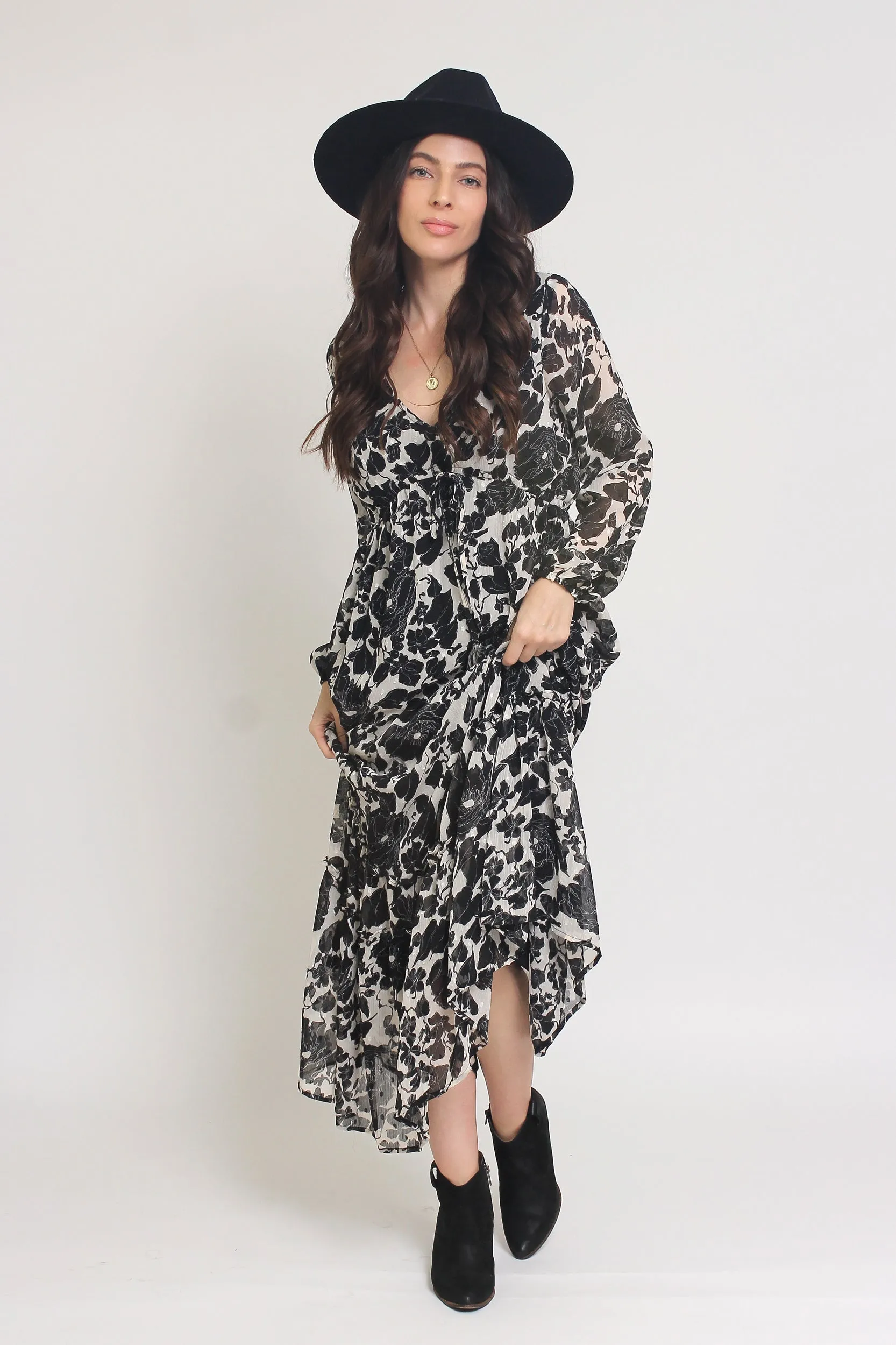 Versailles Morning Maxi Dress