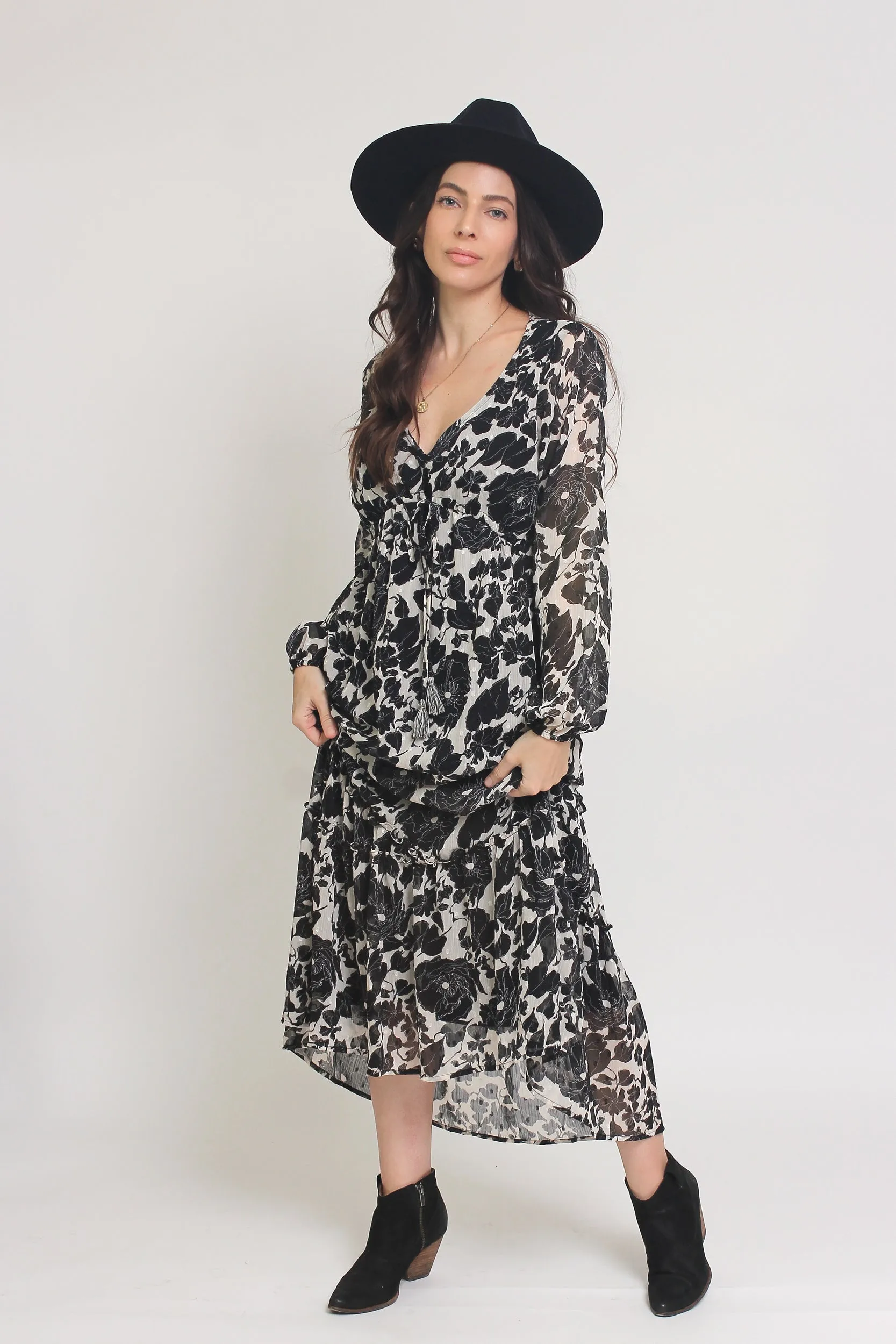 Versailles Morning Maxi Dress