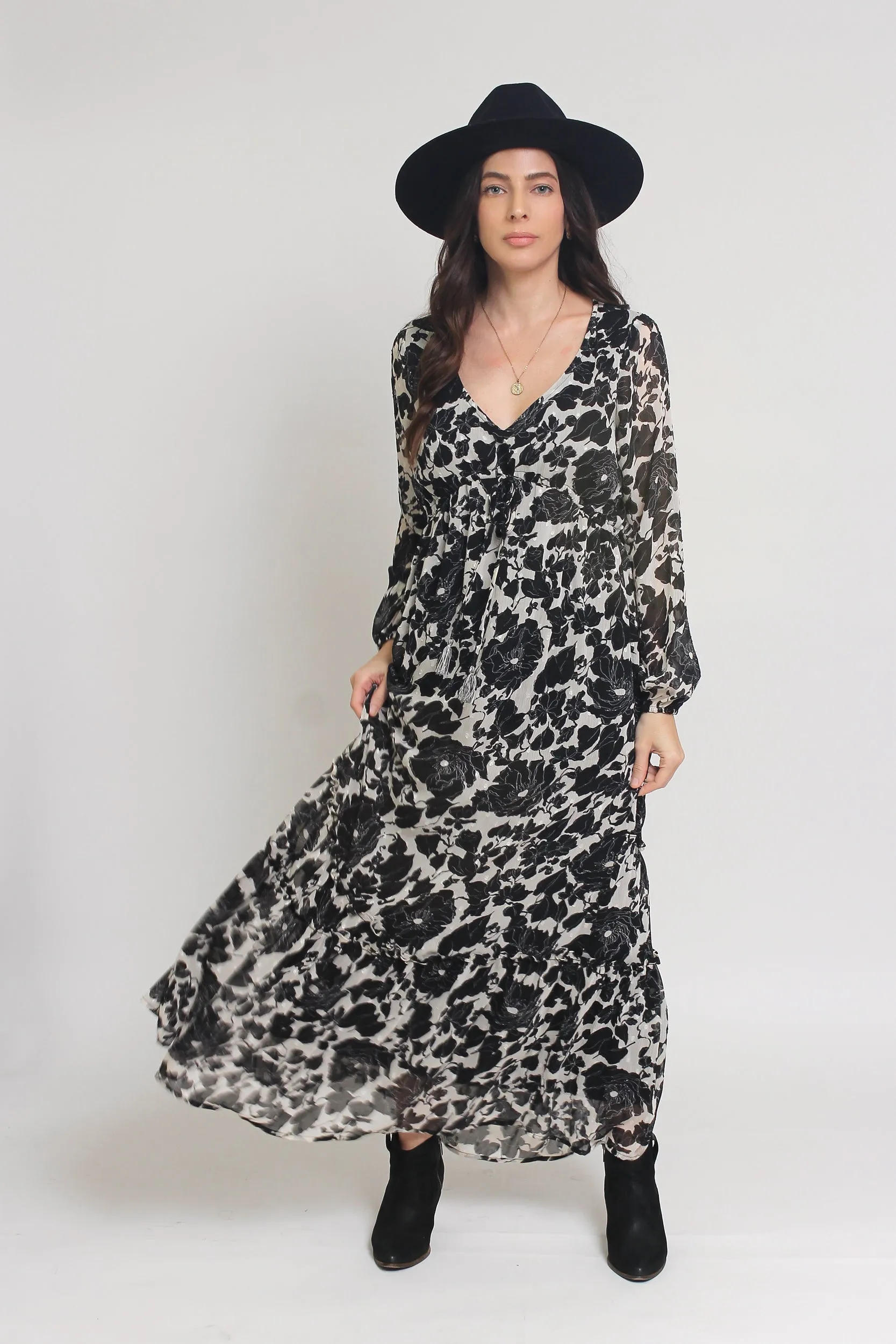 Versailles Morning Maxi Dress