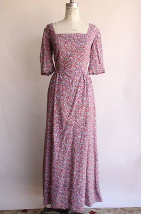 Vintage 1970s 1980s Victorian Day Dress Costume