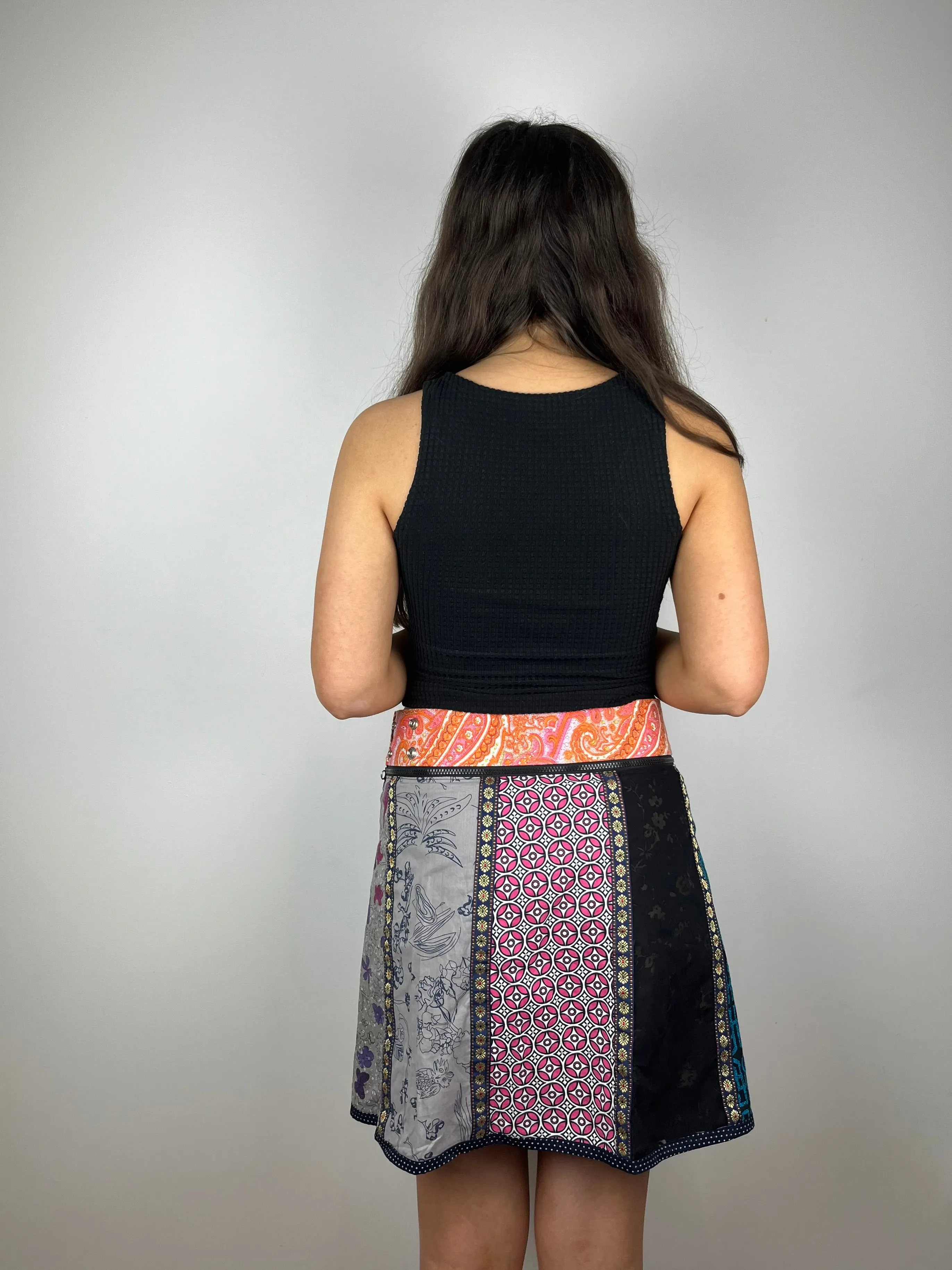 Vintage Adjustable Y2K Skirt