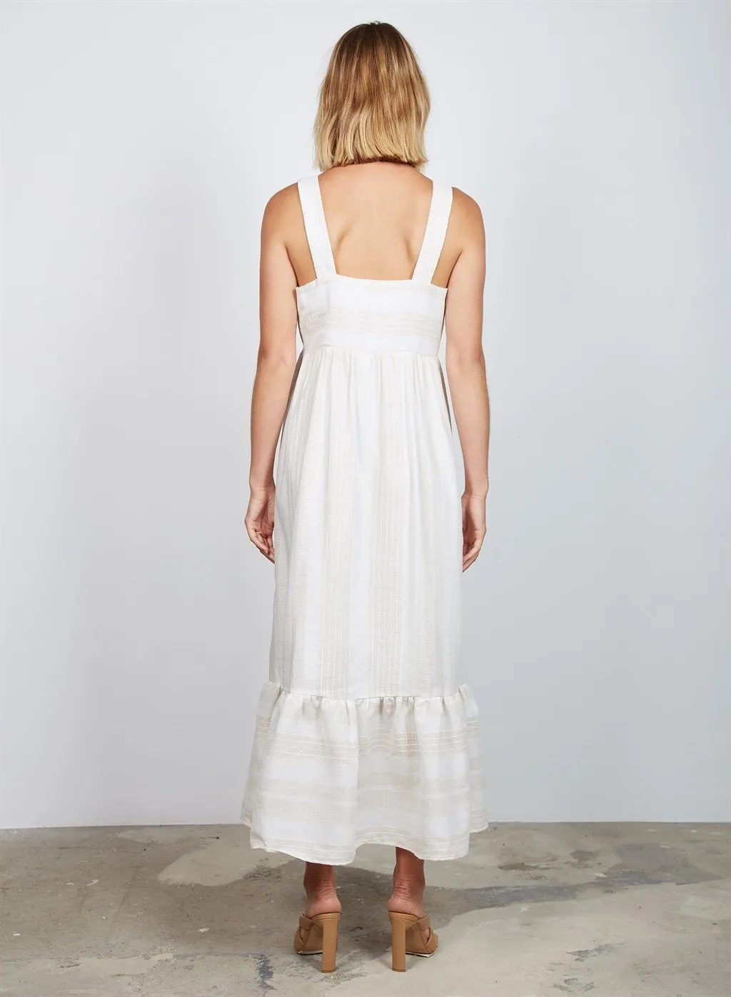 Wish - Balmoral Midi Dress - White