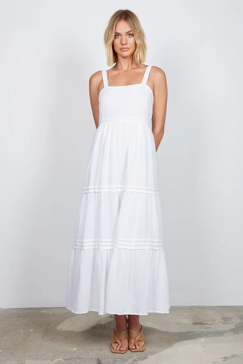 Wish - Balmoral Midi Dress - White