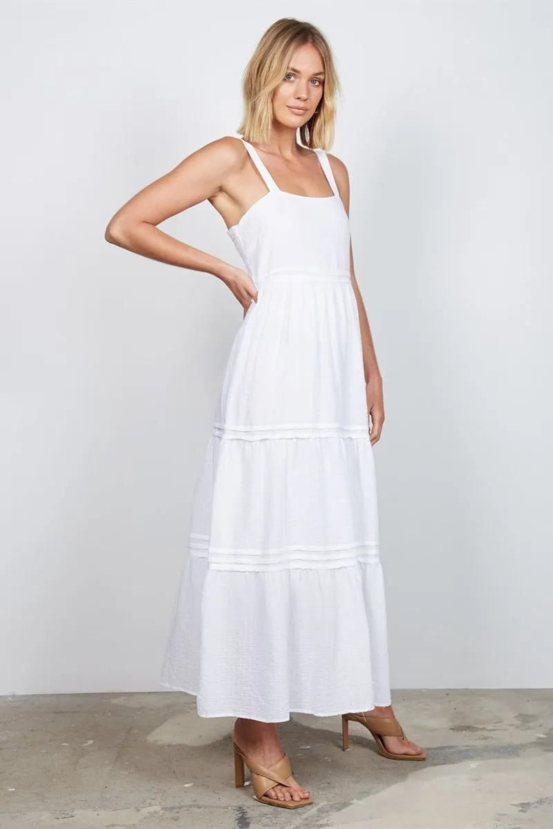 Wish - Balmoral Midi Dress - White