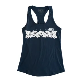 WOMEN'S ALOHA FRIDAY TANK IN INDIGO